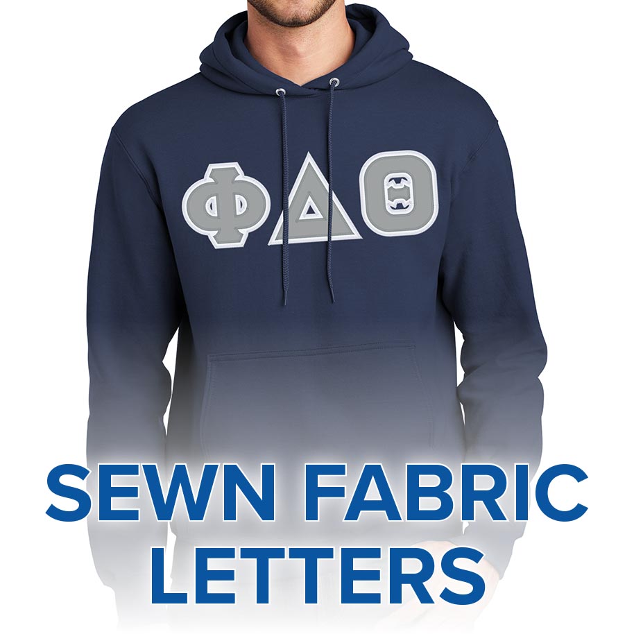 Phi Delta Theta Lettered Sweatshirt (hooded)