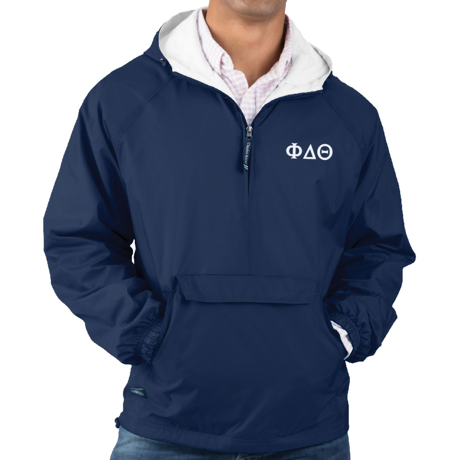 Phi Delta Theta Hooded Pullover Jacket