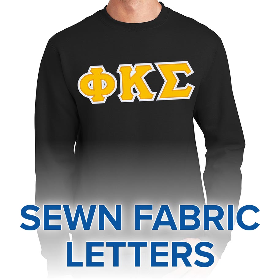 Phi Kappa Sigma Lettered Sweatshirt (crew neck)