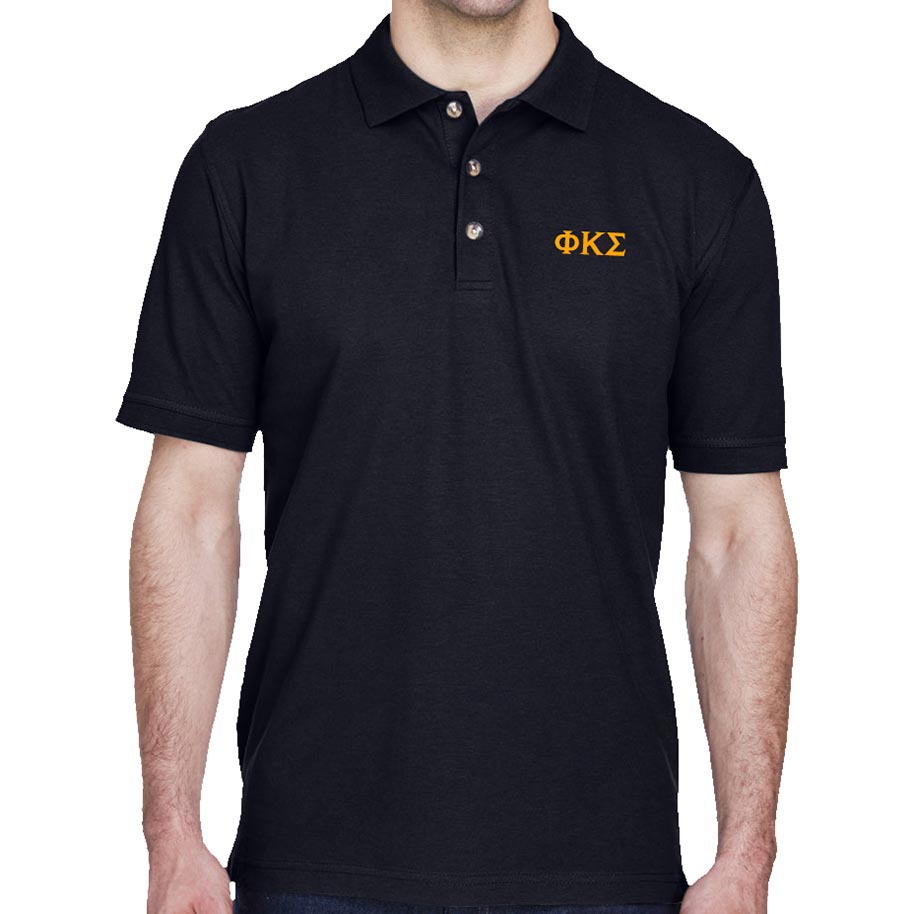 Phi Kappa Sigma Lettered Polo Shirt