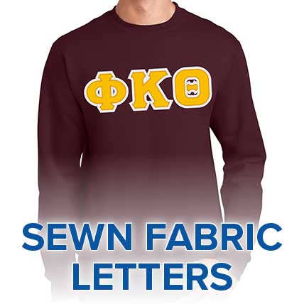 Phi Kappa Theta Lettered Sweatshirt (crew neck)