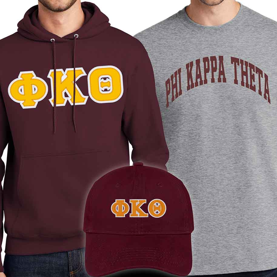 Phi Kappa Theta Hood, Tee, Hat Package