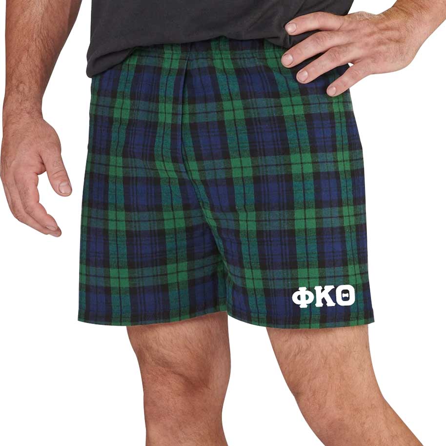 Phi Kappa Theta Plaid Boxers