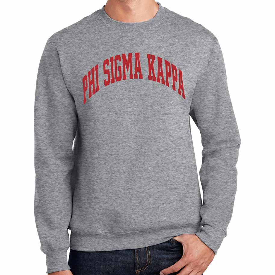 Phi Sigma Kappa Arc Sweatshirt (crew neck)