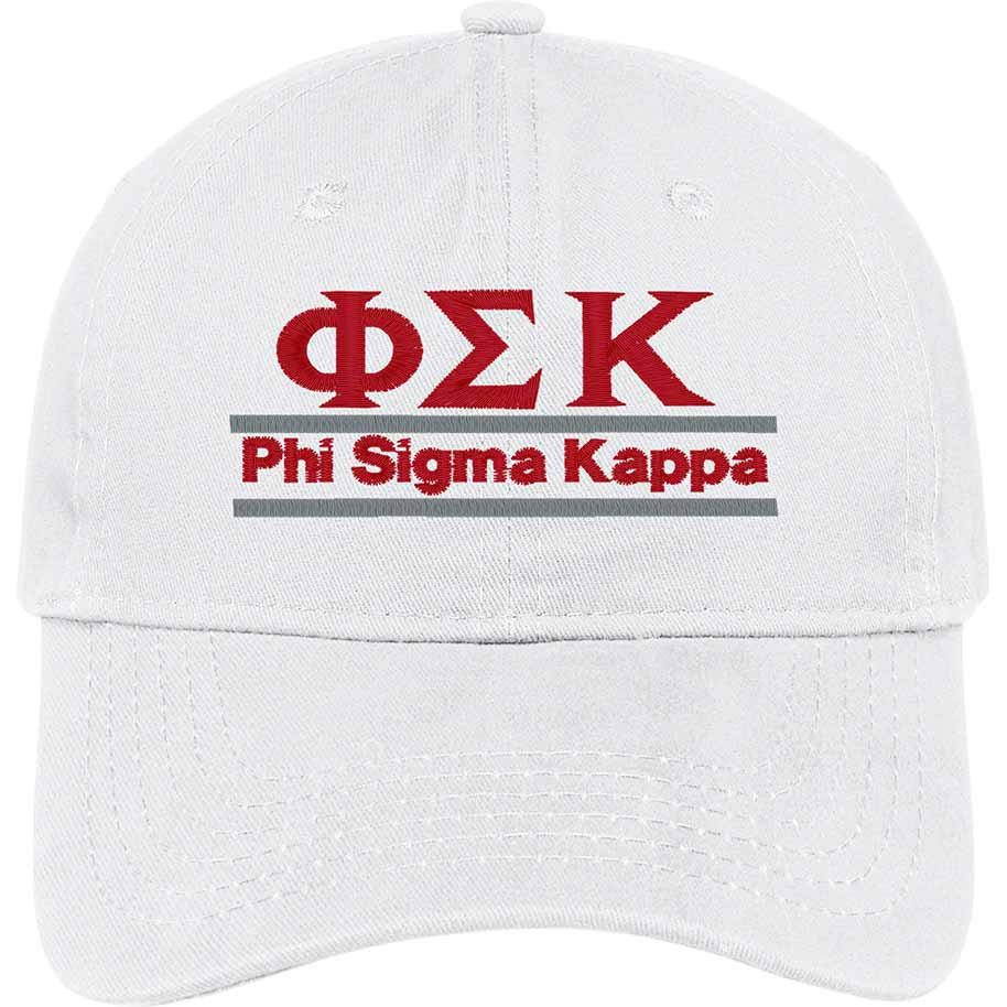 Phi Sigma Kappa Two Line Hat