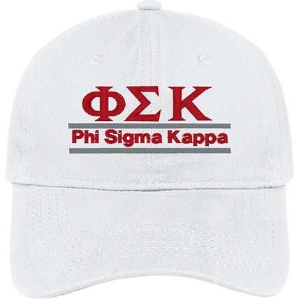 Phi Sigma Kappa Two Line Hat