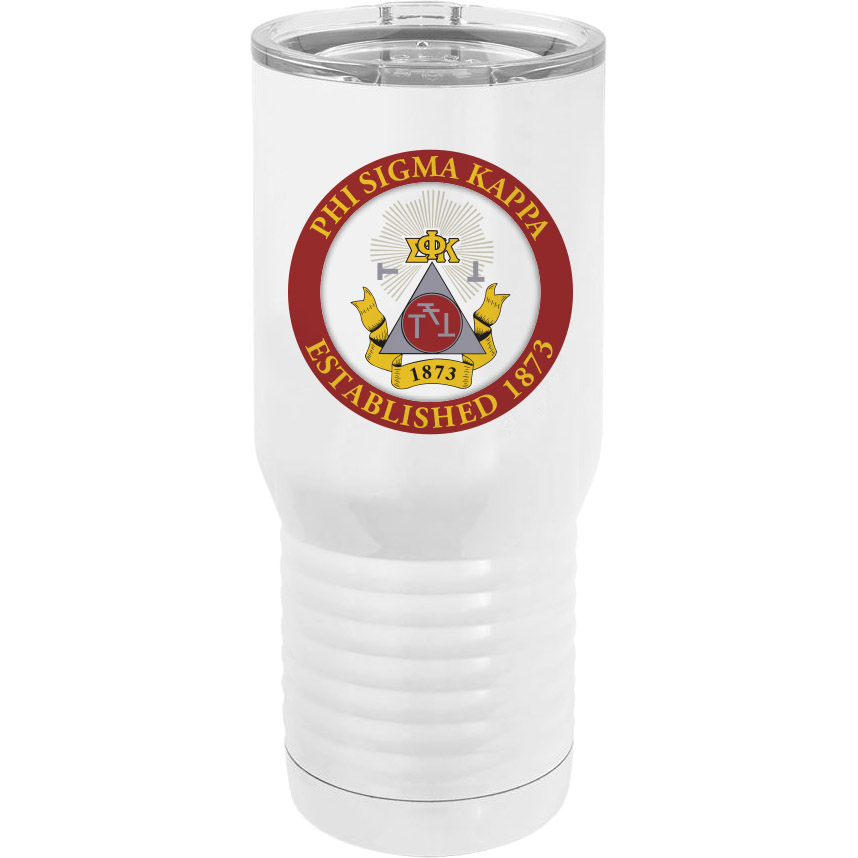 Phi Sigma Kappa Vacuum Insulated Tumbler