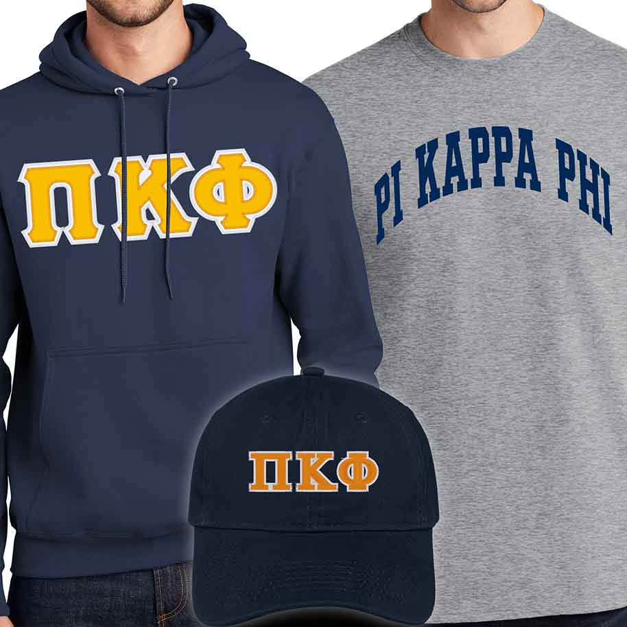 Pi Kappa Phi Hood, Tee, Hat Package