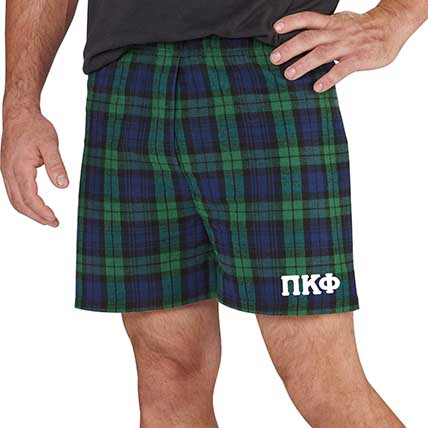 Pi Kappa Phi Plaid Boxers
