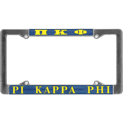 Pi Kappa Phi License Plate Frame