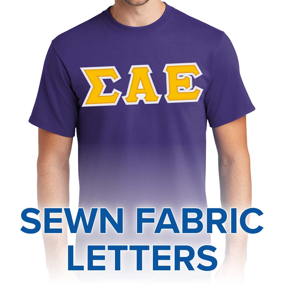 Sigma Alpha Epsilon Lettered T-Shirt (short sleeve)