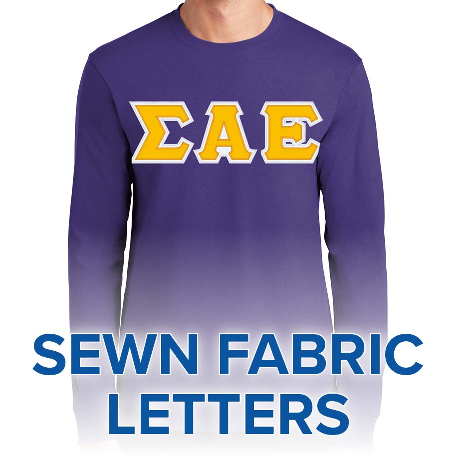 Sigma Alpha Epsilon Lettered T-Shirt (long sleeve)