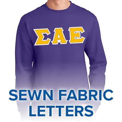 Sigma Alpha Epsilon Lettered Sweatshirt (crew neck)