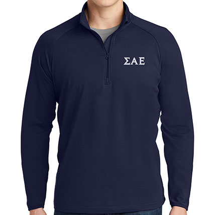 Sigma Alpha Epsilon Sport-Wick 1/2 Zip Pullover