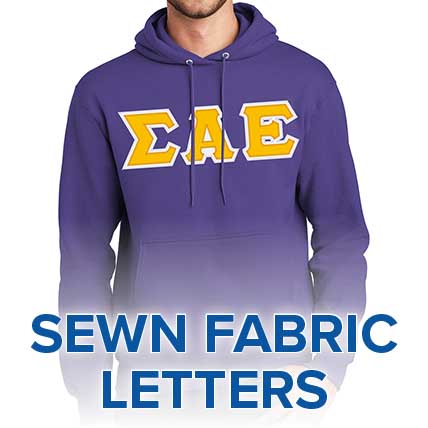 Sigma Alpha Epsilon Lettered Sweatshirt (hooded)