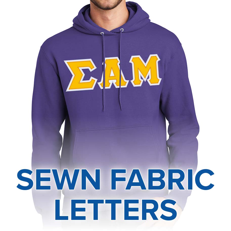 Sigma Alpha Mu Lettered Sweatshirt (hooded)