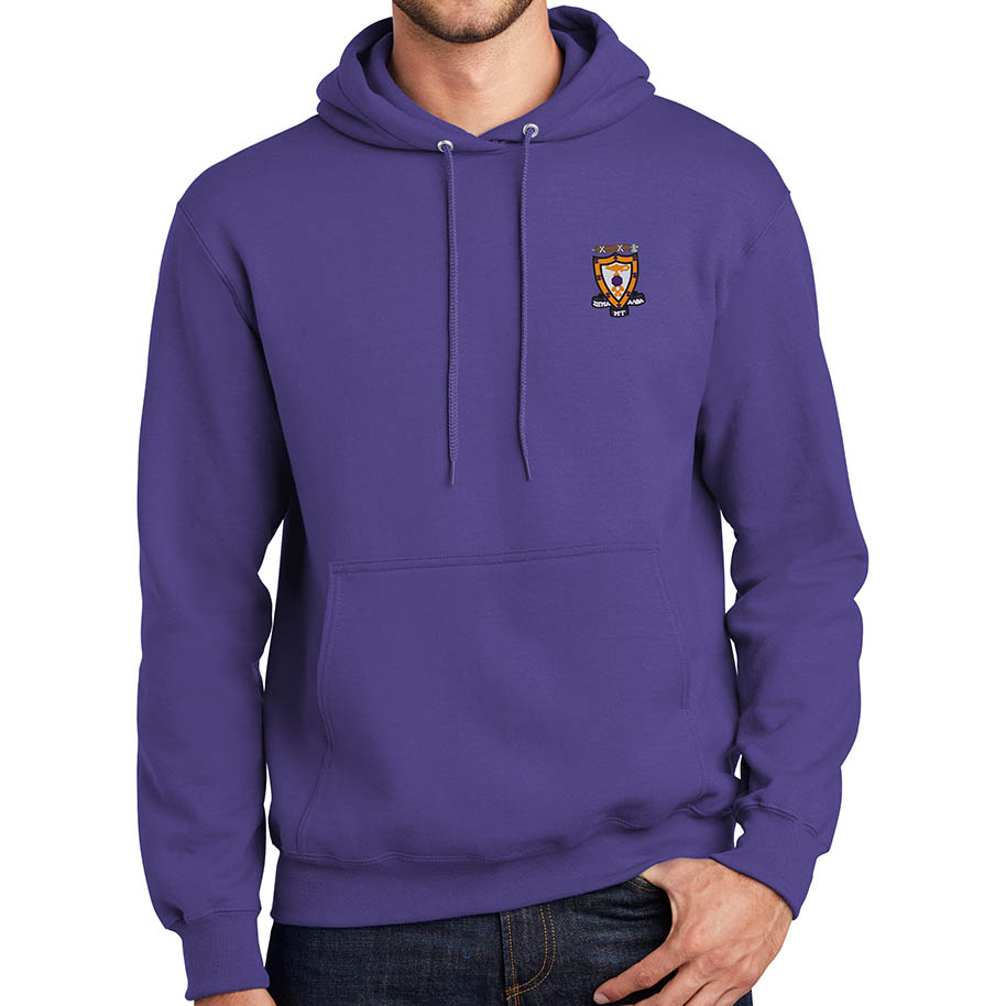 Sigma Alpha Mu Crested Sweatshirt (hooded)