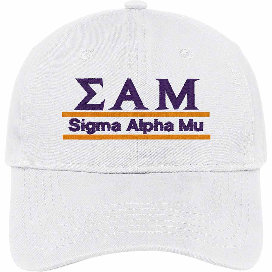 Sigma Alpha Mu Two Line Hat