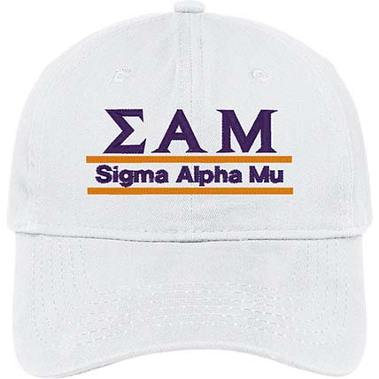 Sigma Alpha Mu Two Line Hat