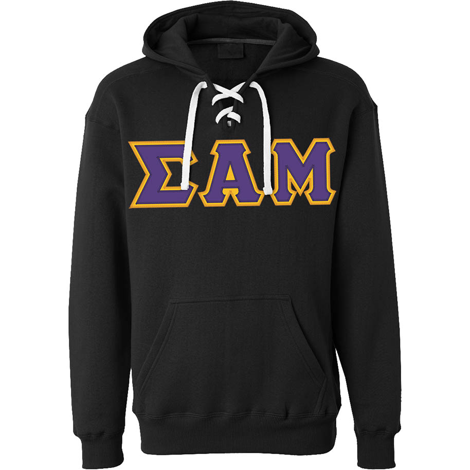 Sigma Alpha Mu Lace-Up Sweatshirt