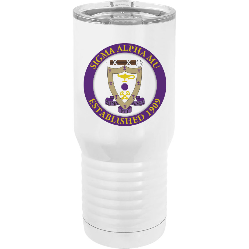 Sigma Alpha Mu Vacuum Insulated Tumbler