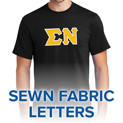Sigma Nu Lettered T-Shirt (short sleeve)