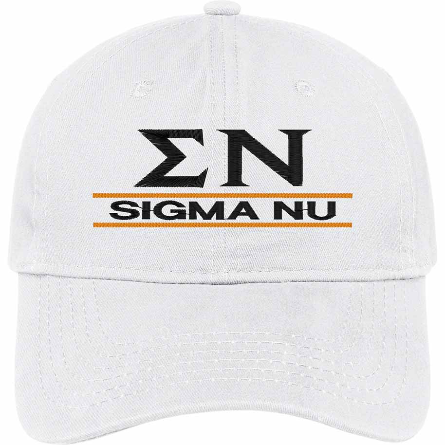 Sigma Nu Two Line Hat