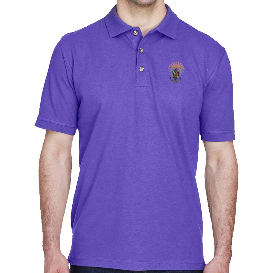 Sigma Pi Crested Polo Shirt