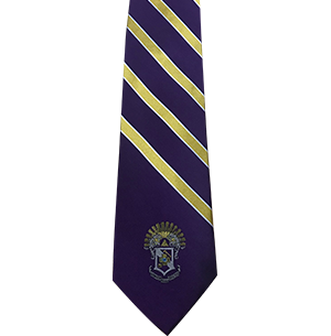 Sigma Pi Official Crested Fraternity Necktie