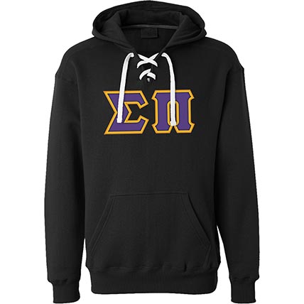 Sigma Pi Lace-Up Sweatshirt