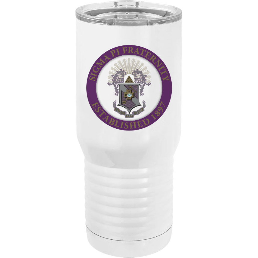 Sigma Pi Vacuum Insulated Tumbler