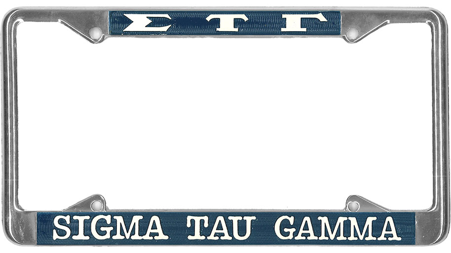 Sigma Tau Gamma License Plate Frame