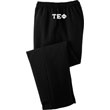 Tau Epsilon Phi Lettered Sweatpants (open bottom)