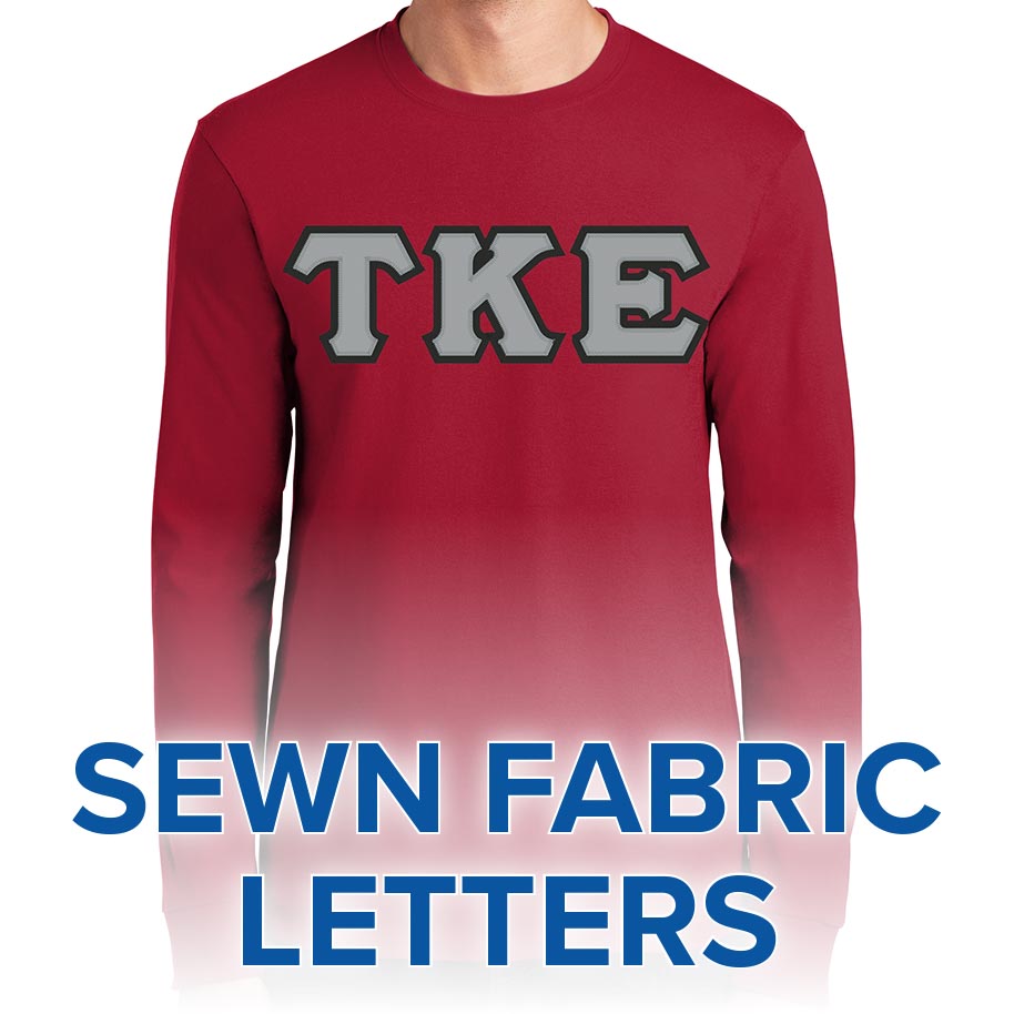 Tau Kappa Epsilon Lettered T-Shirt (long sleeve)