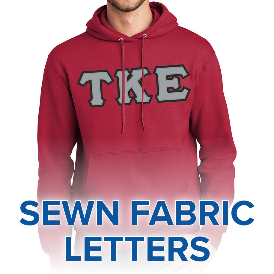 Tau Kappa Epsilon Lettered Sweatshirt (hooded)