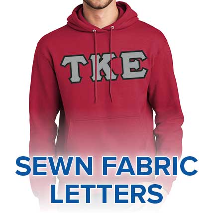 Tau Kappa Epsilon Lettered Sweatshirt (hooded)