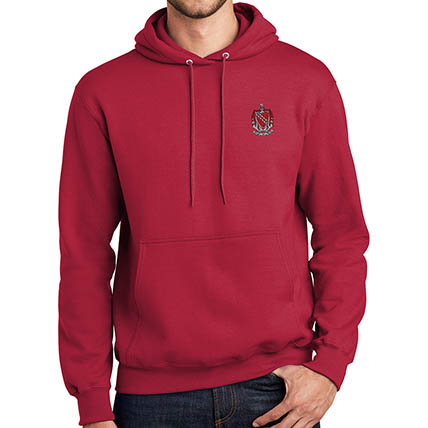 Tau Kappa Epsilon Crested Sweatshirt (hooded)