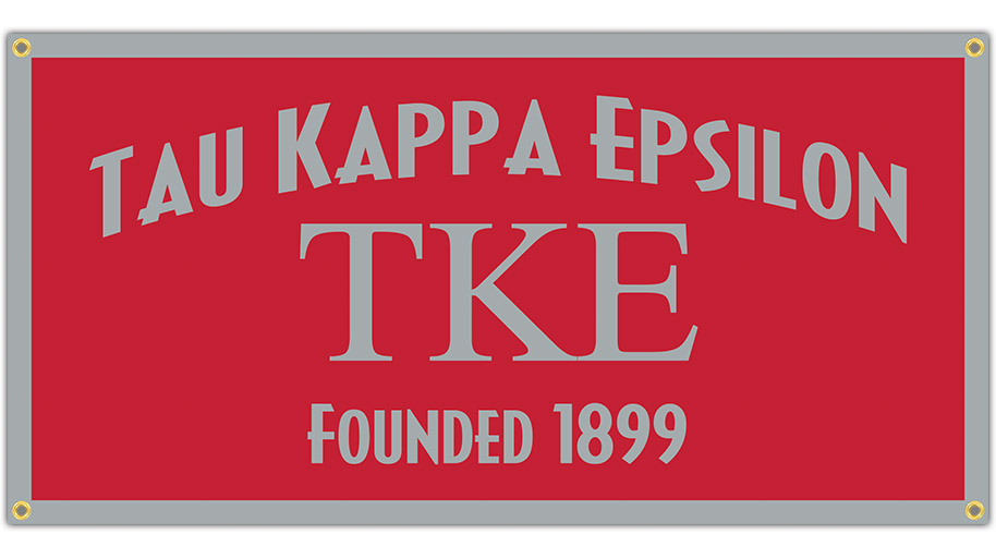 Tau Kappa Epsilon Felt Banner