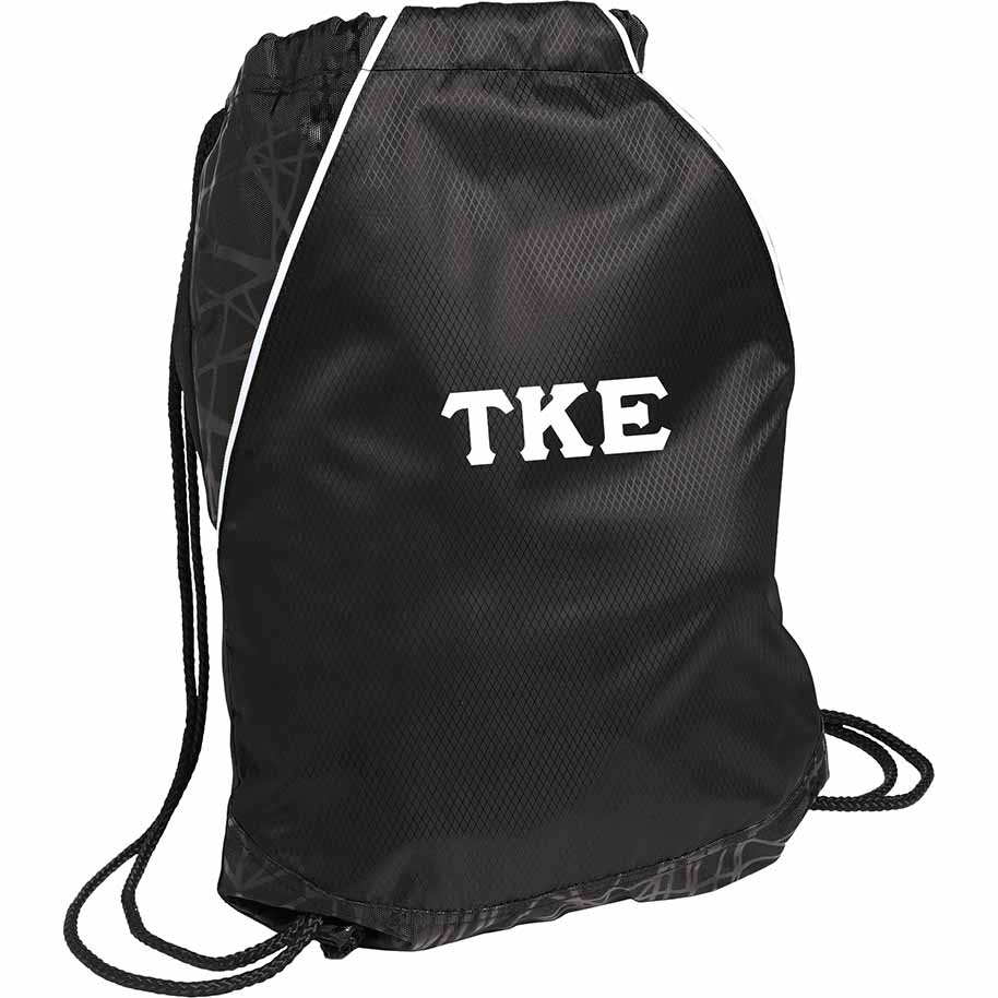 Tau Kappa Epsilon Lettered Cinch Pack