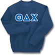 Theta Delta Chi Lettered Sweatshirt (crew neck)