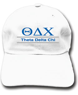 Theta Delta Chi Two Line Hat
