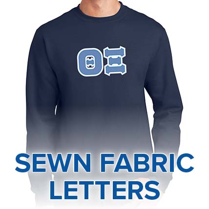 Theta Xi Lettered Sweatshirt (crew neck)