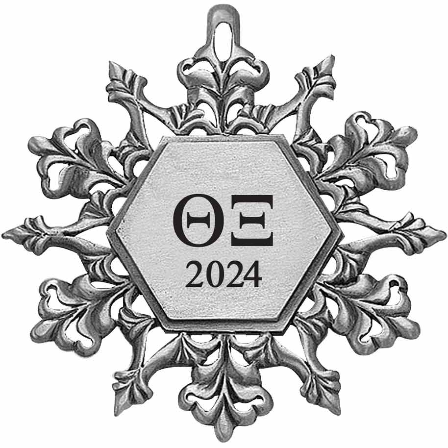 Theta Xi 2024 Holiday Ornament