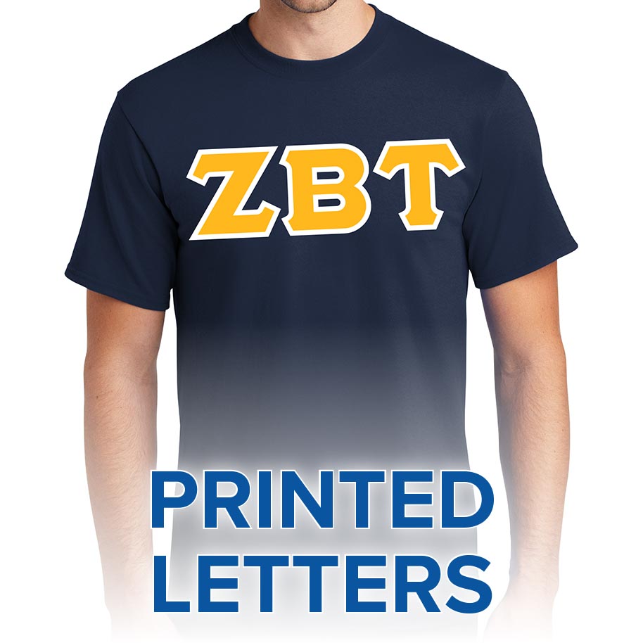 Zeta Beta Tau Standard T-Shirt (short sleeve)