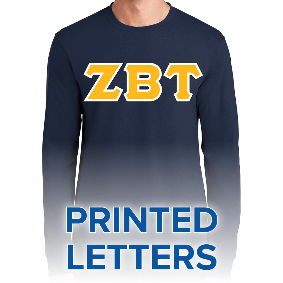 Zeta Beta Tau Standard T-shirt (long sleeve)