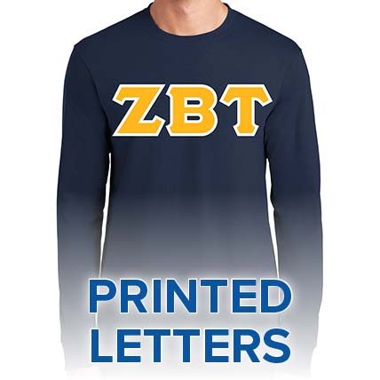 Zeta Beta Tau Standard T-shirt (long sleeve)