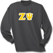 Zeta Psi Lettered T-Shirt (long sleeve)