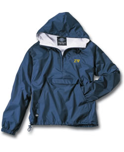Zeta Psi Hooded Pullover Jacket