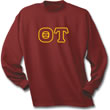 Theta Tau Lettered T-Shirt (long sleeve)