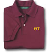 Theta Tau Lettered Polo Shirt